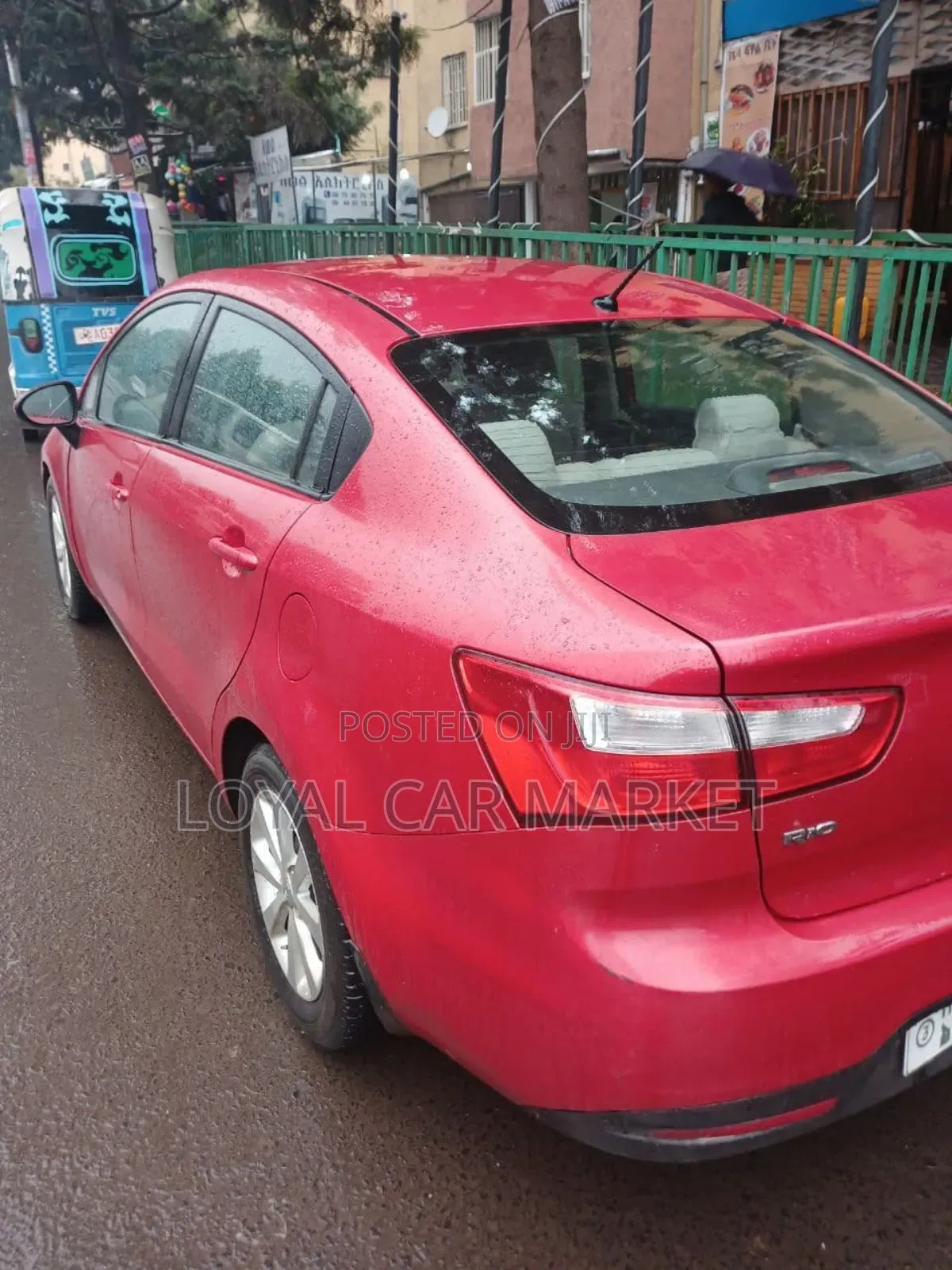 Kia Rio 2014 Red