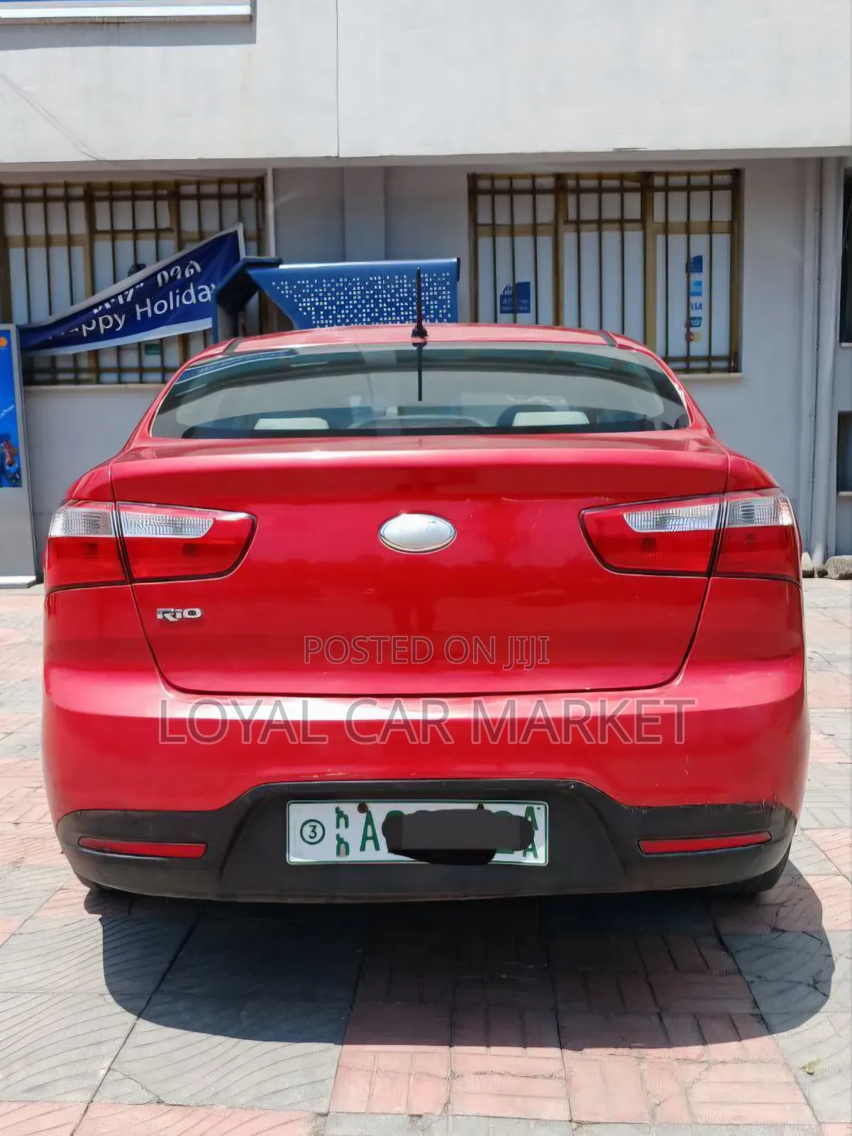 Kia Rio 2014 Red