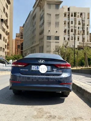 Hyundai Avante 2016 Blue