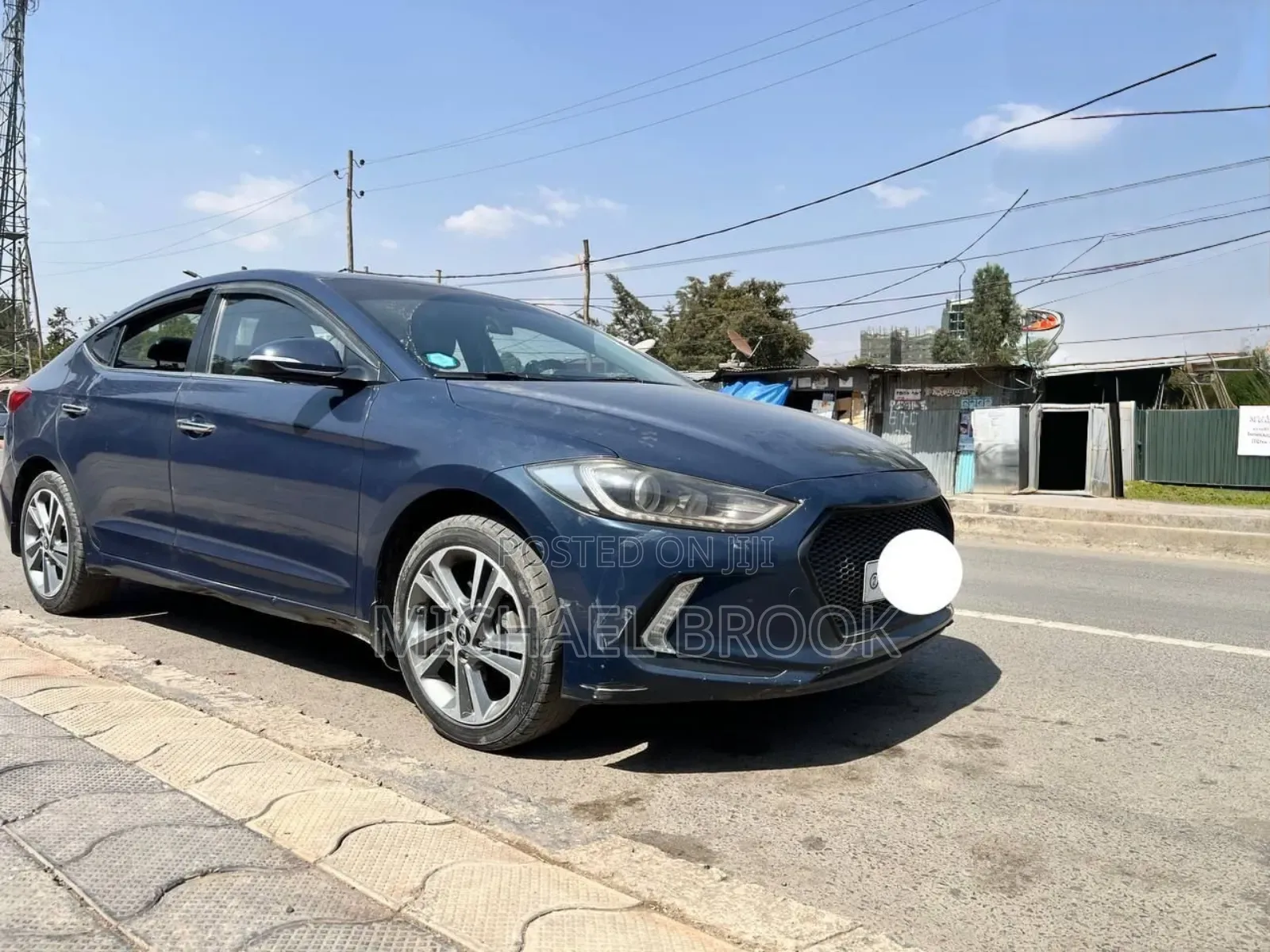 Hyundai Avante 2016 Blue