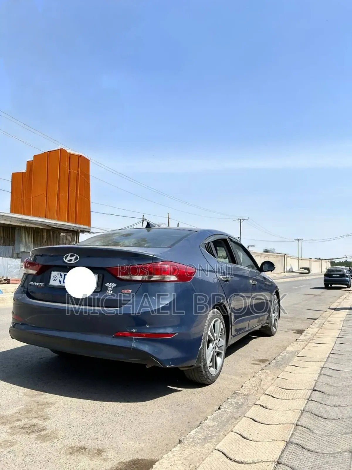 Hyundai Avante 2016 Blue