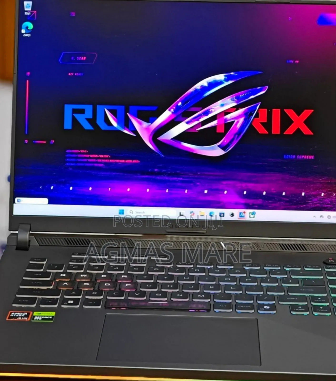 New Laptop Asus ROG Strix G16 G614 16GB AMD Ryzen 9 SSD 1T