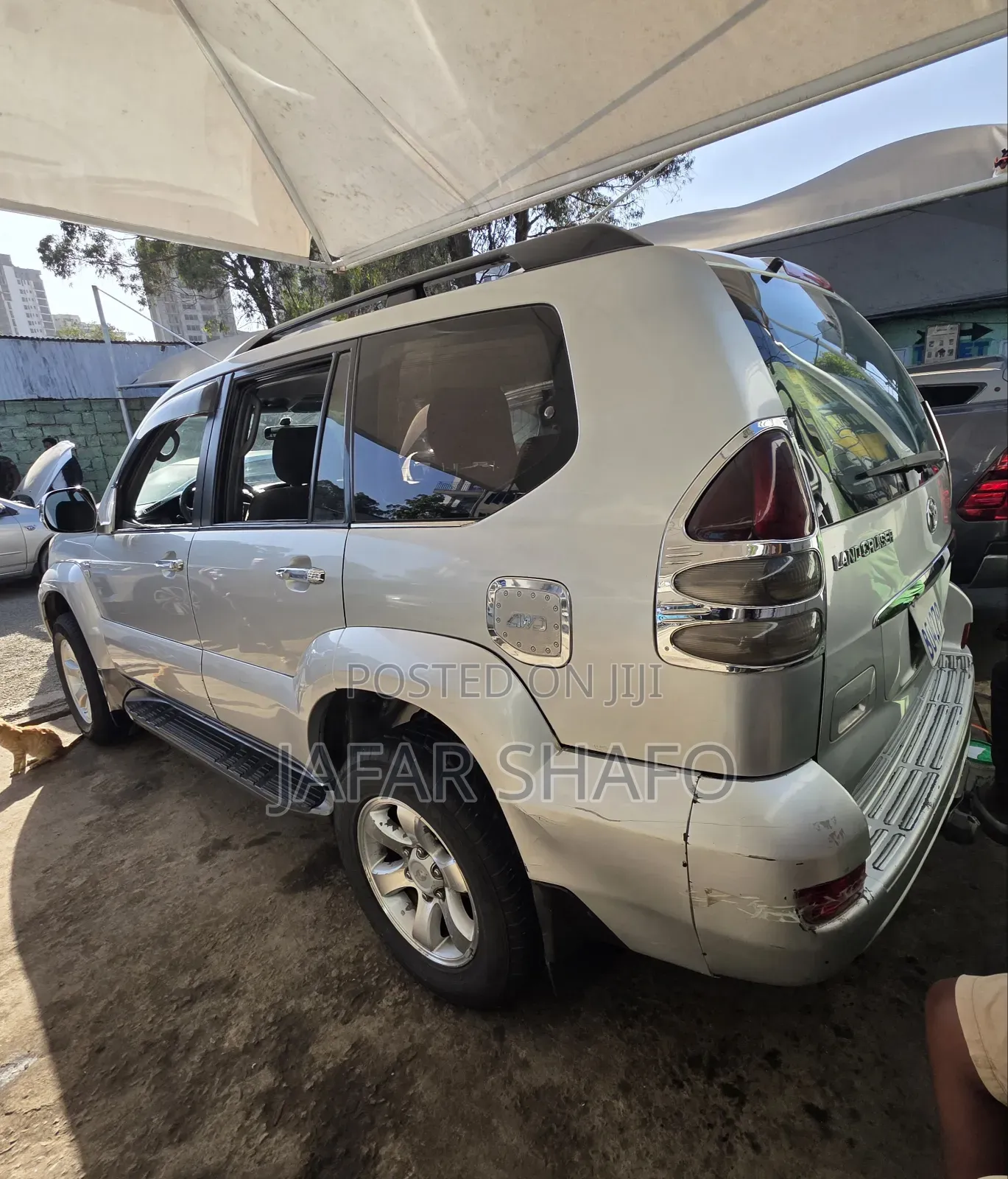 Toyota Land Cruiser 2007 Silver