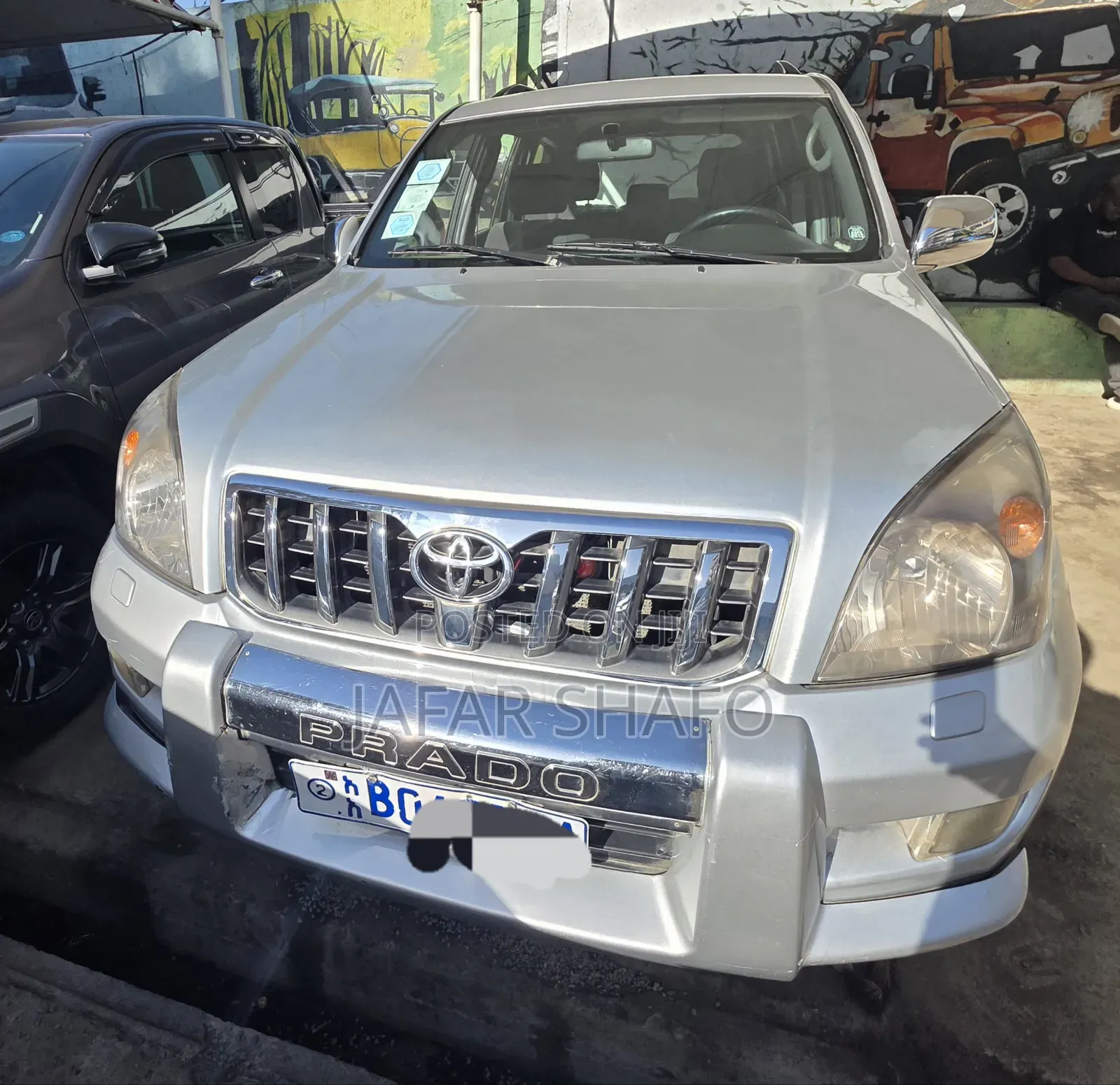 Toyota Land Cruiser 2007 Silver