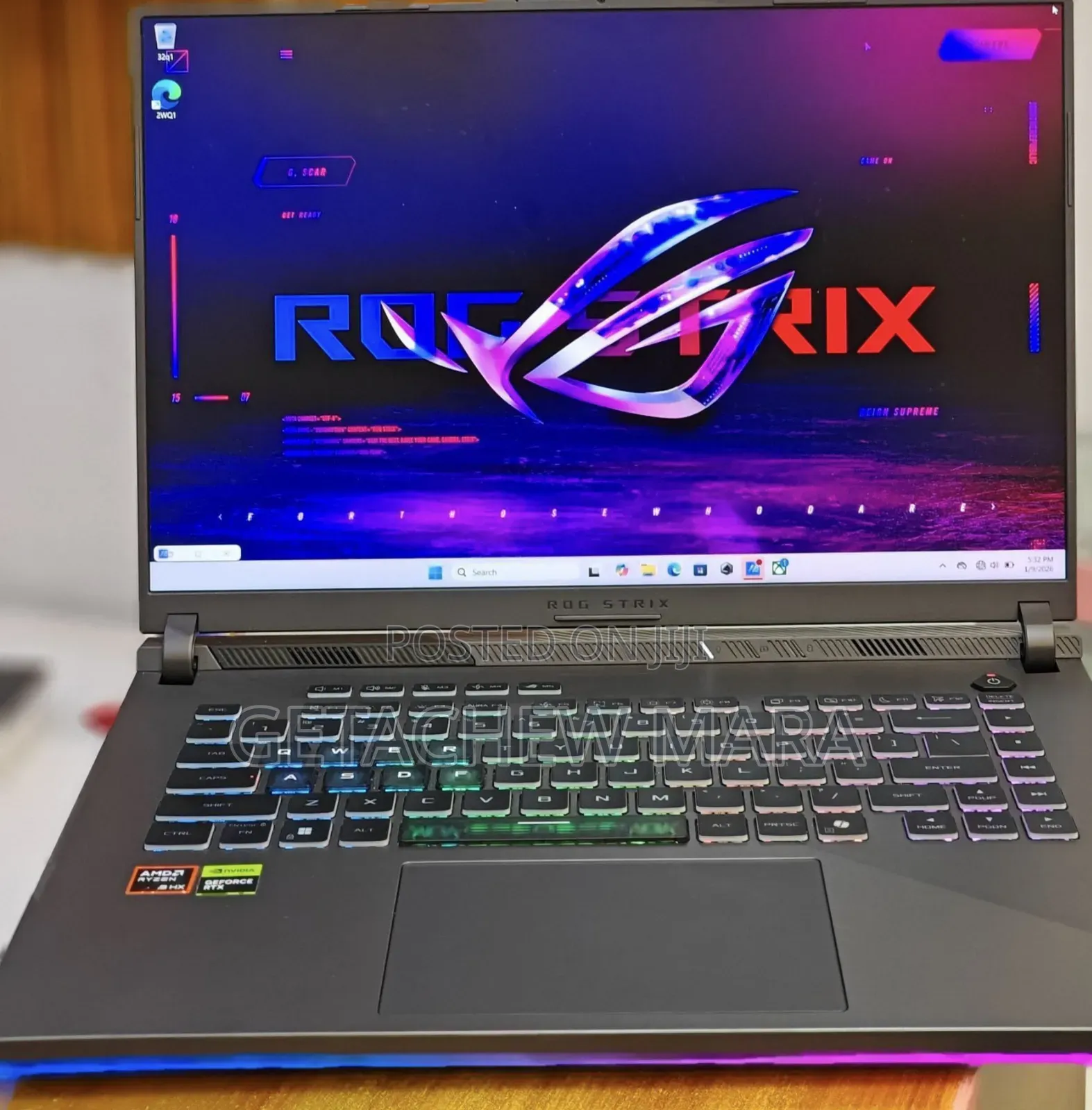 New Laptop Asus ROG Strix G15 16GB Intel Core I9 SSD 1T