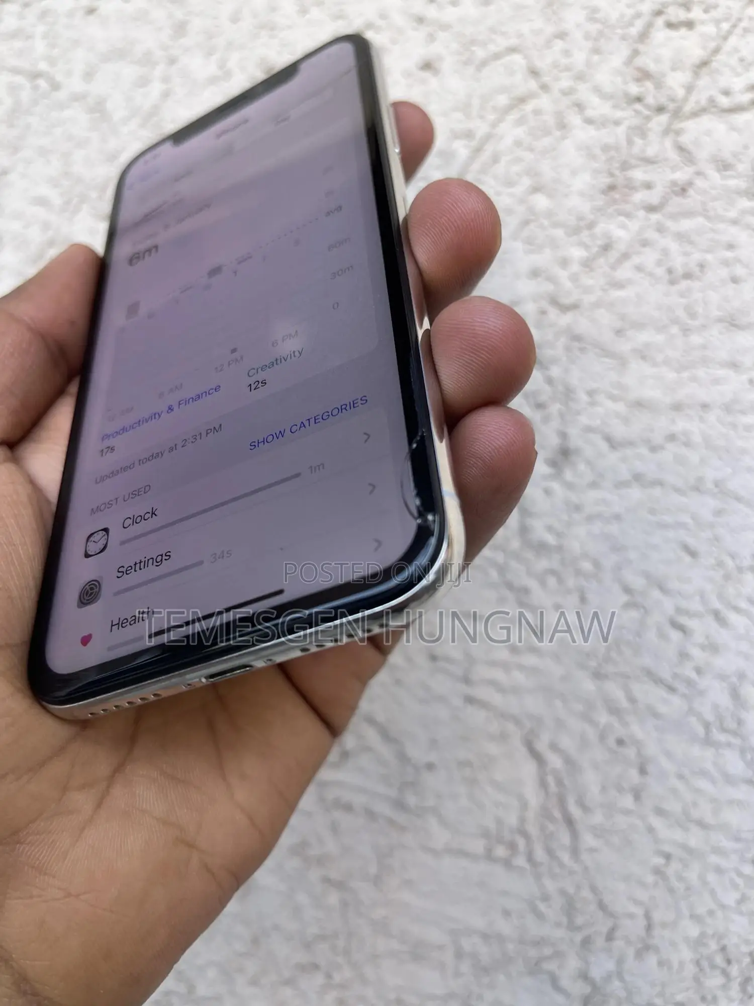 Apple iPhone X 64 GB White