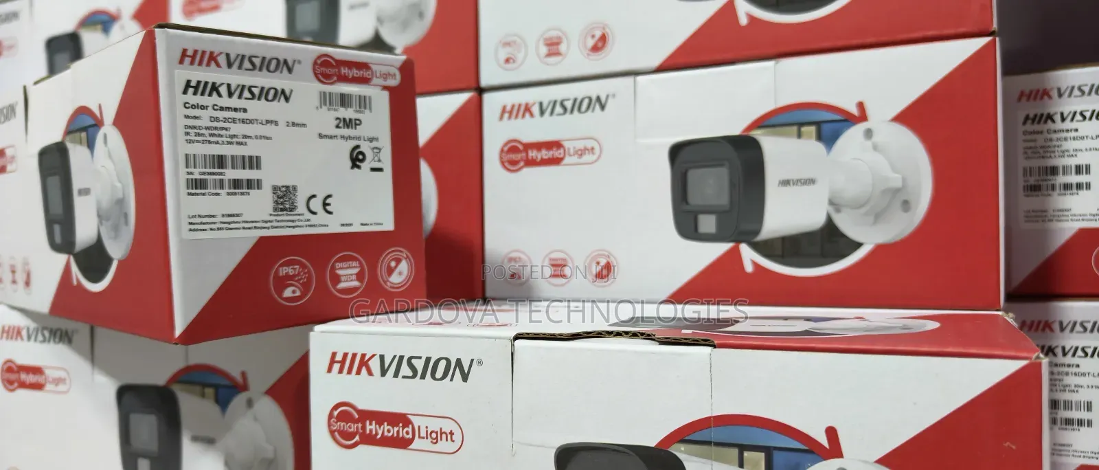 Hikvision 2mp Smart Hybrid Light Camera – New