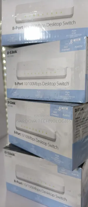 D-Link Des-1008c 8-Port Desktop Switch – New