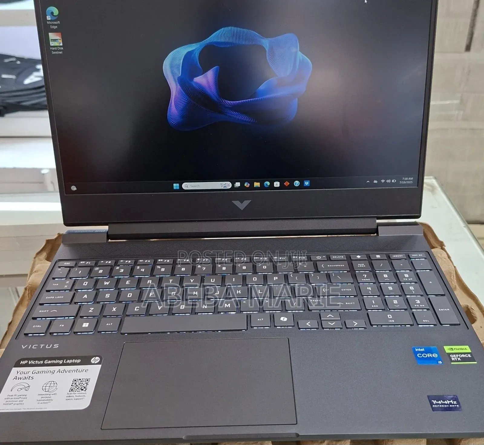 New Laptop HP Victus 16 16GB Intel Core I5 SSD 512GB