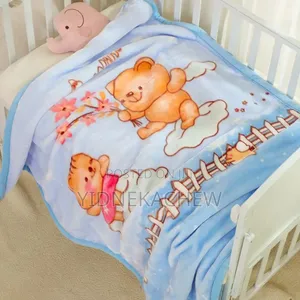 Ultra Soft Large Baby Blanket(የልጆች ብርድልብስ)