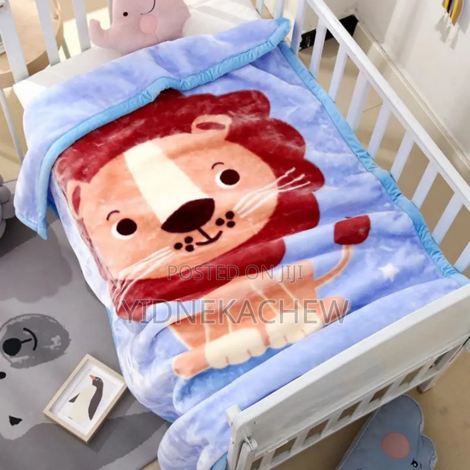 Ultra Soft Large Baby Blanket(የልጆች ብርድልብስ)