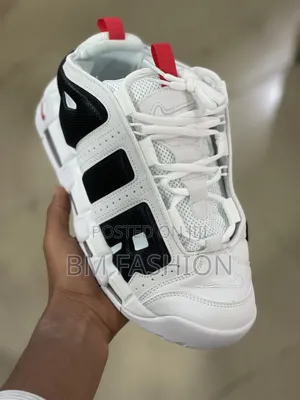 Nike Air More Uptempo Premium Quality Sneakers (Usa Market Standard )