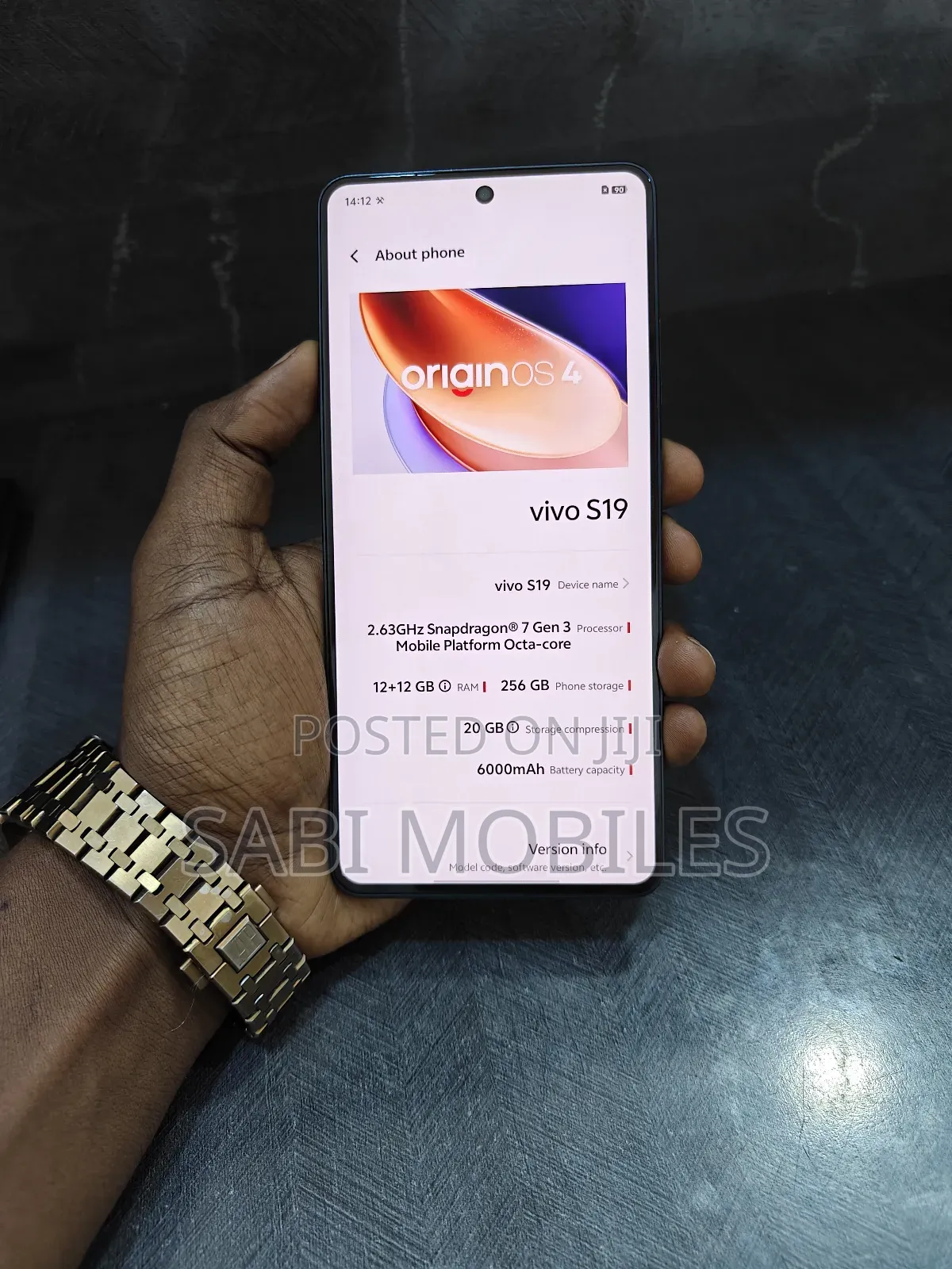 New Vivo S17 Pro 256 GB Black