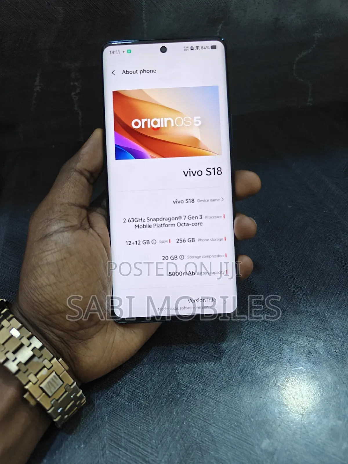New Vivo S17 Pro 256 GB Black