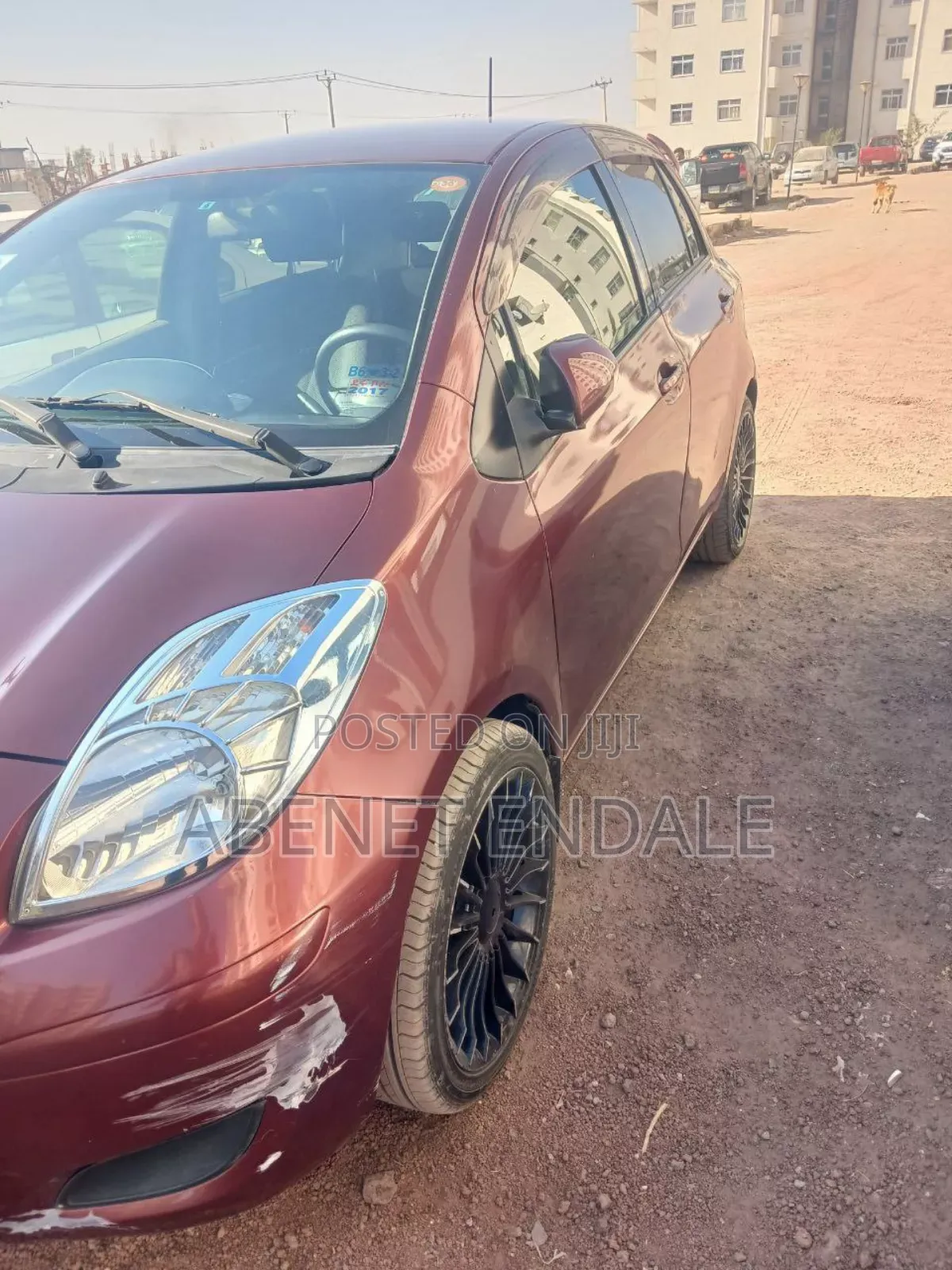 Toyota Yaris 2010 Red