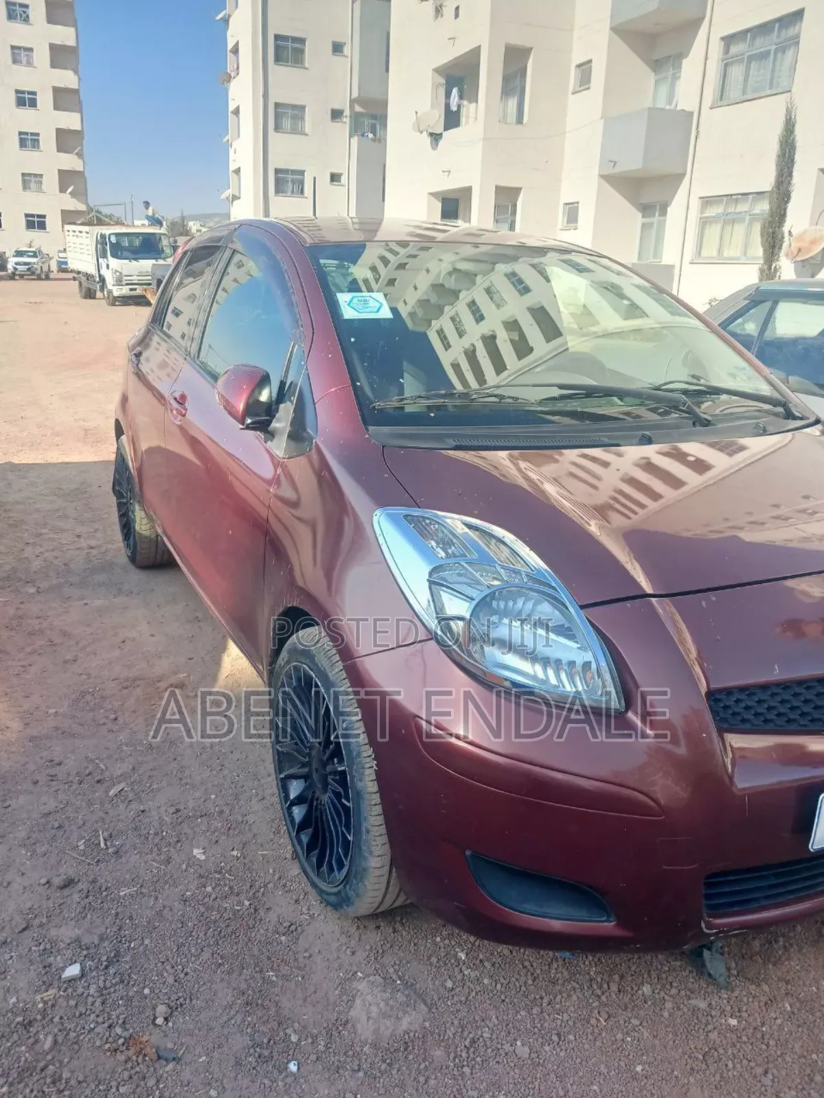 Toyota Yaris 2010 Red