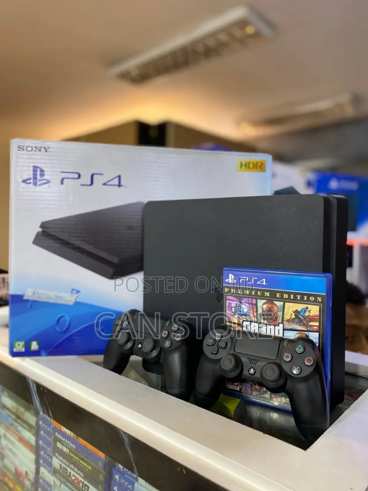 Playstation 4 Update Version ለመግዛት ከፈለጉ ደዉሉልን 4slim Full Accessories