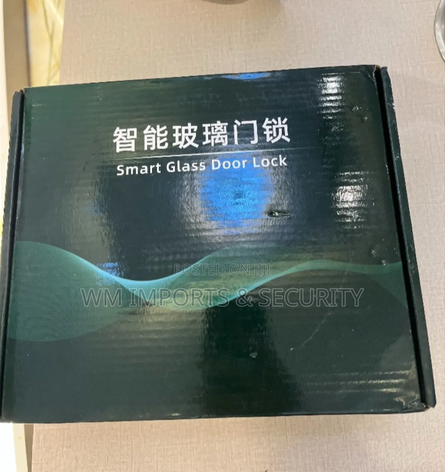 Smart Tampered Glass Door Lock