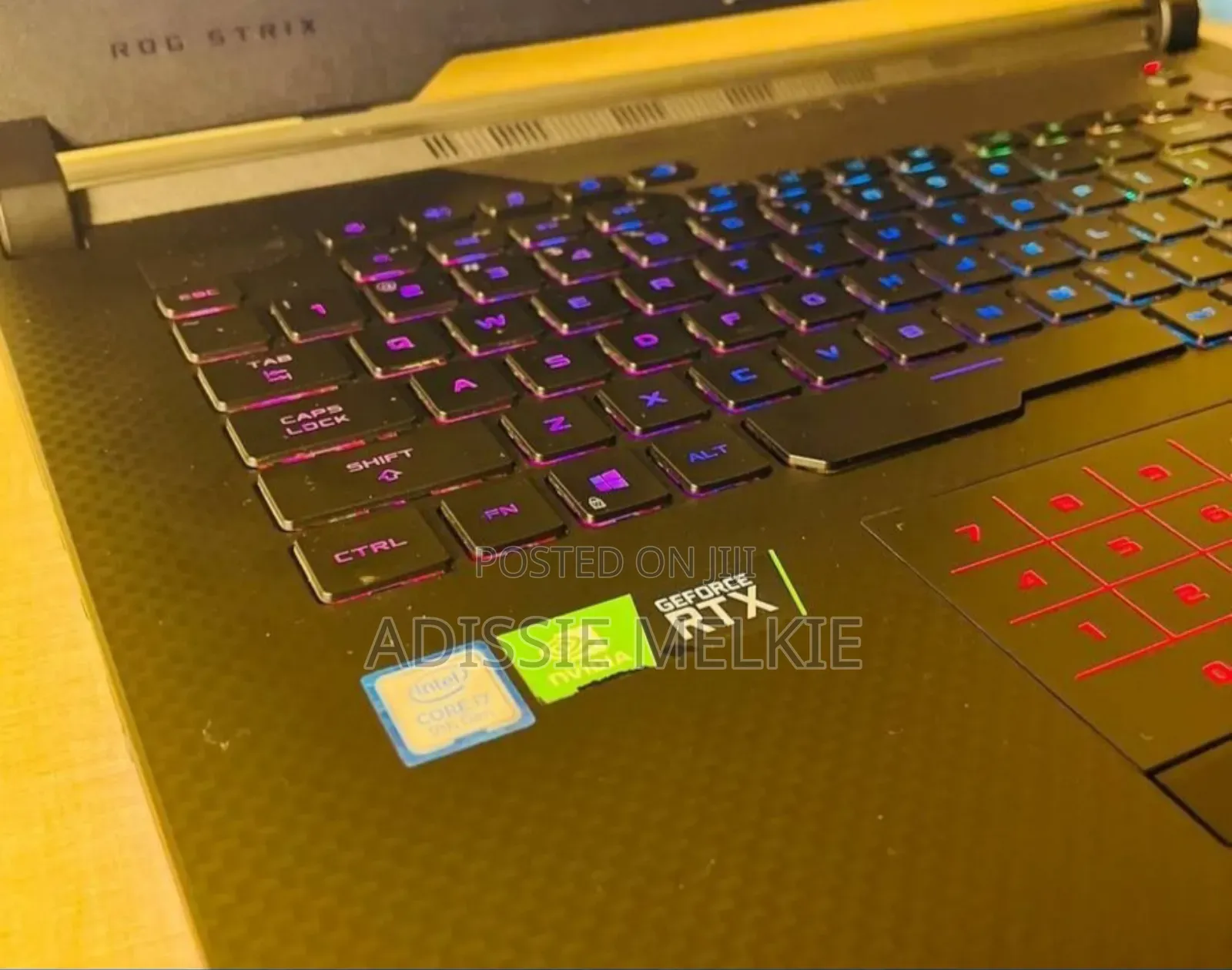 New Laptop Asus ROG Strix G15 16GB Intel Core I9 SSD 512GB