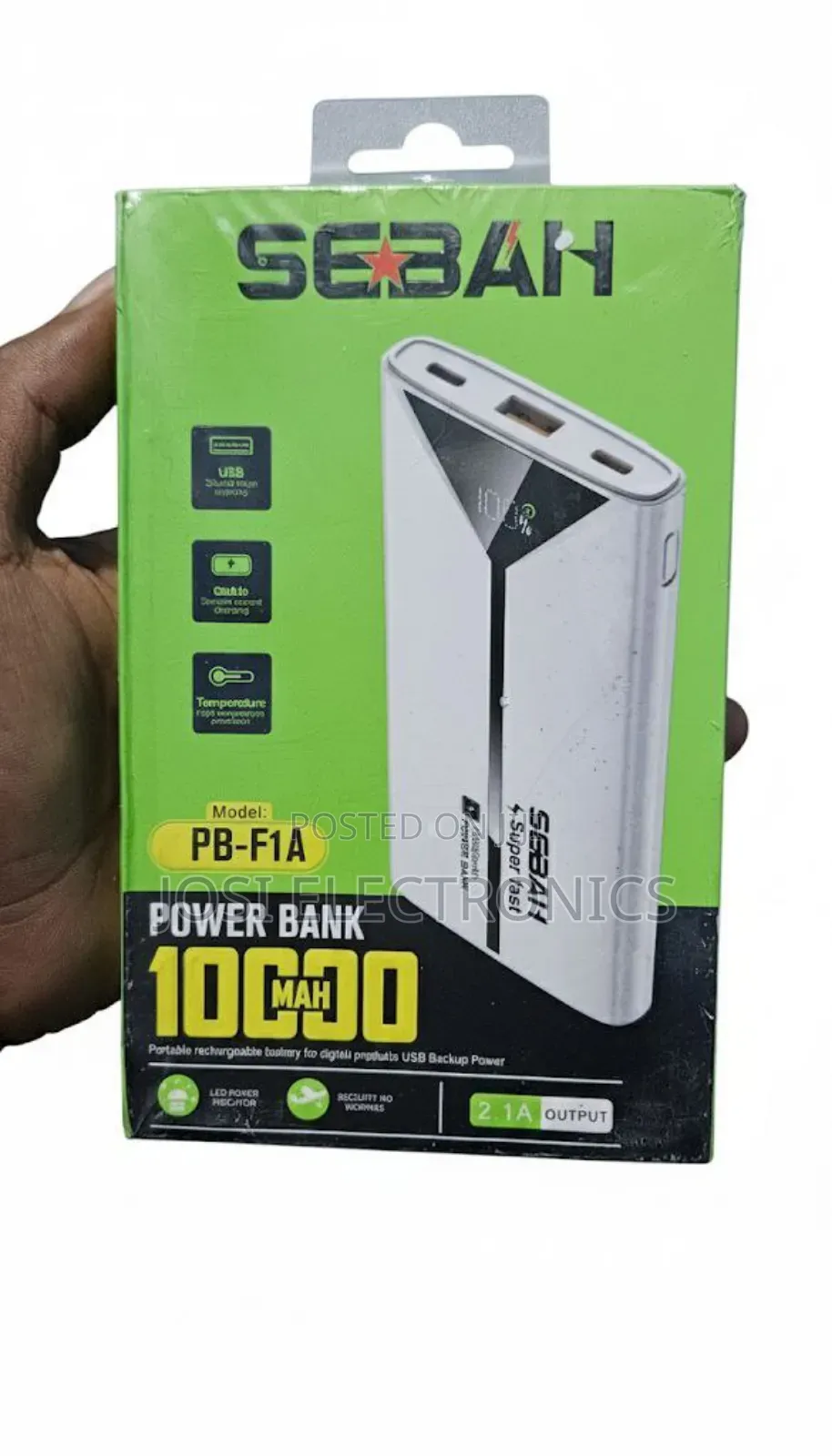 Sebah Super Fast Power Bank