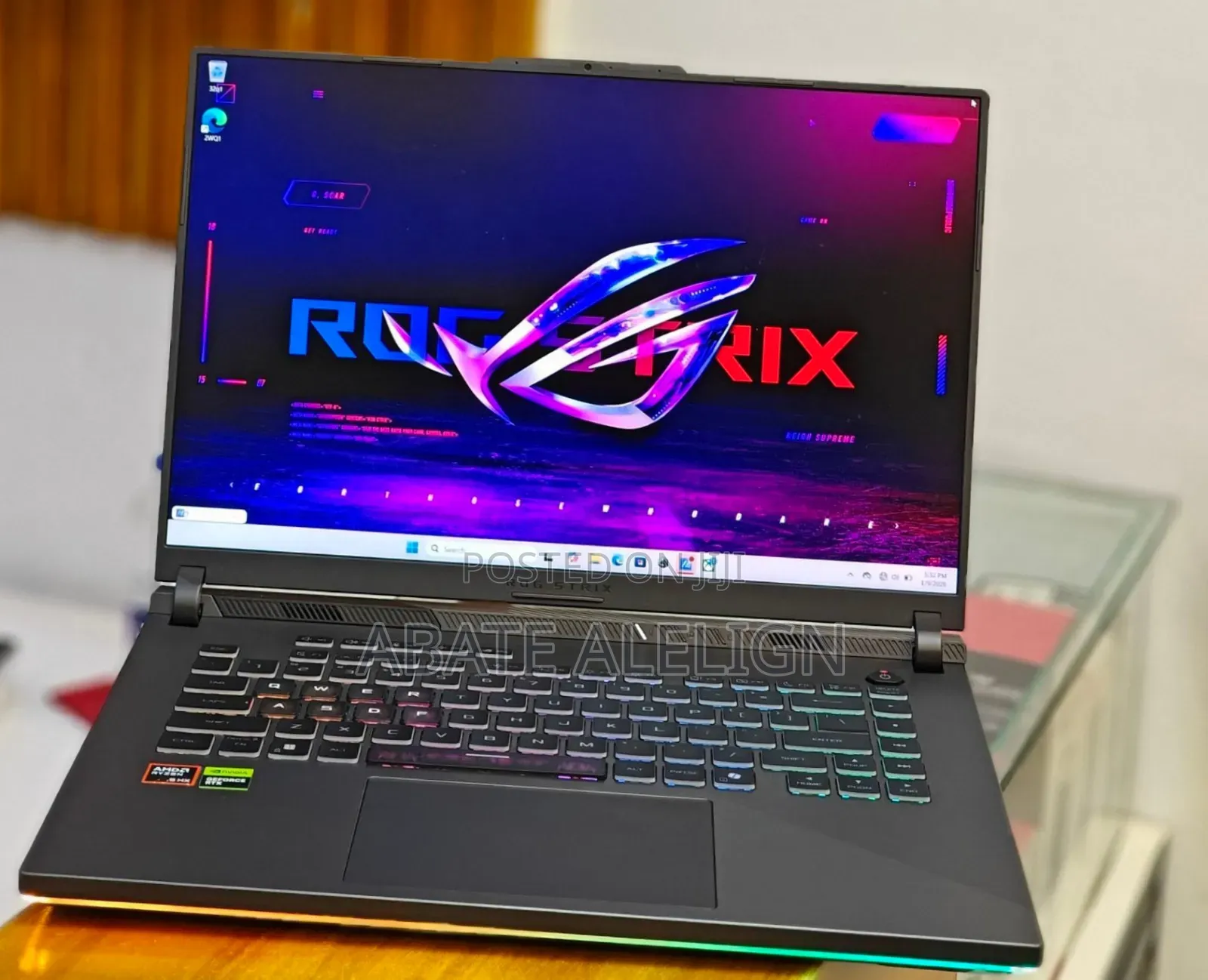 New Laptop Asus ROG Strix G16 G614 16GB AMD Ryzen 9 SSD 1T