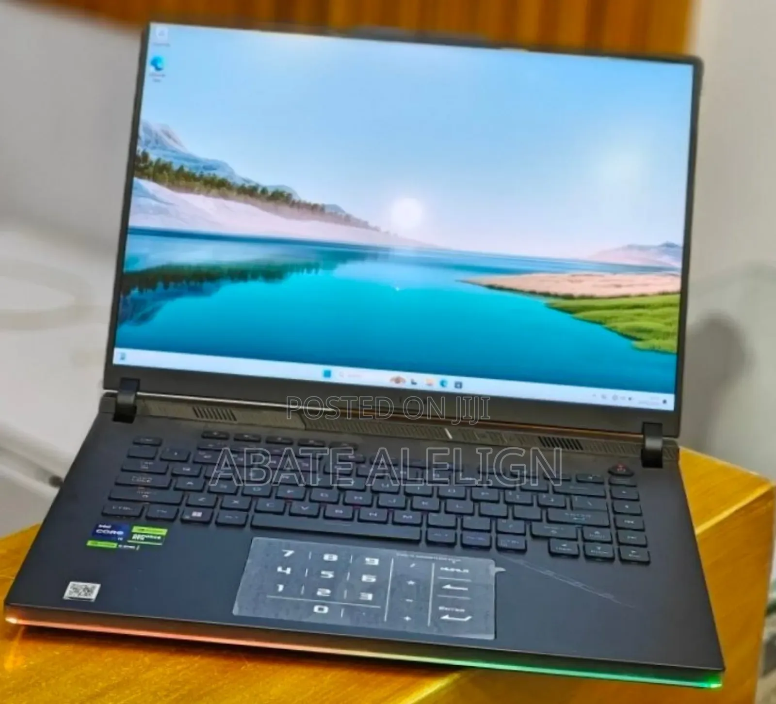 New Laptop Asus ROG Strix G15 16GB Intel Core I9 SSD 1T