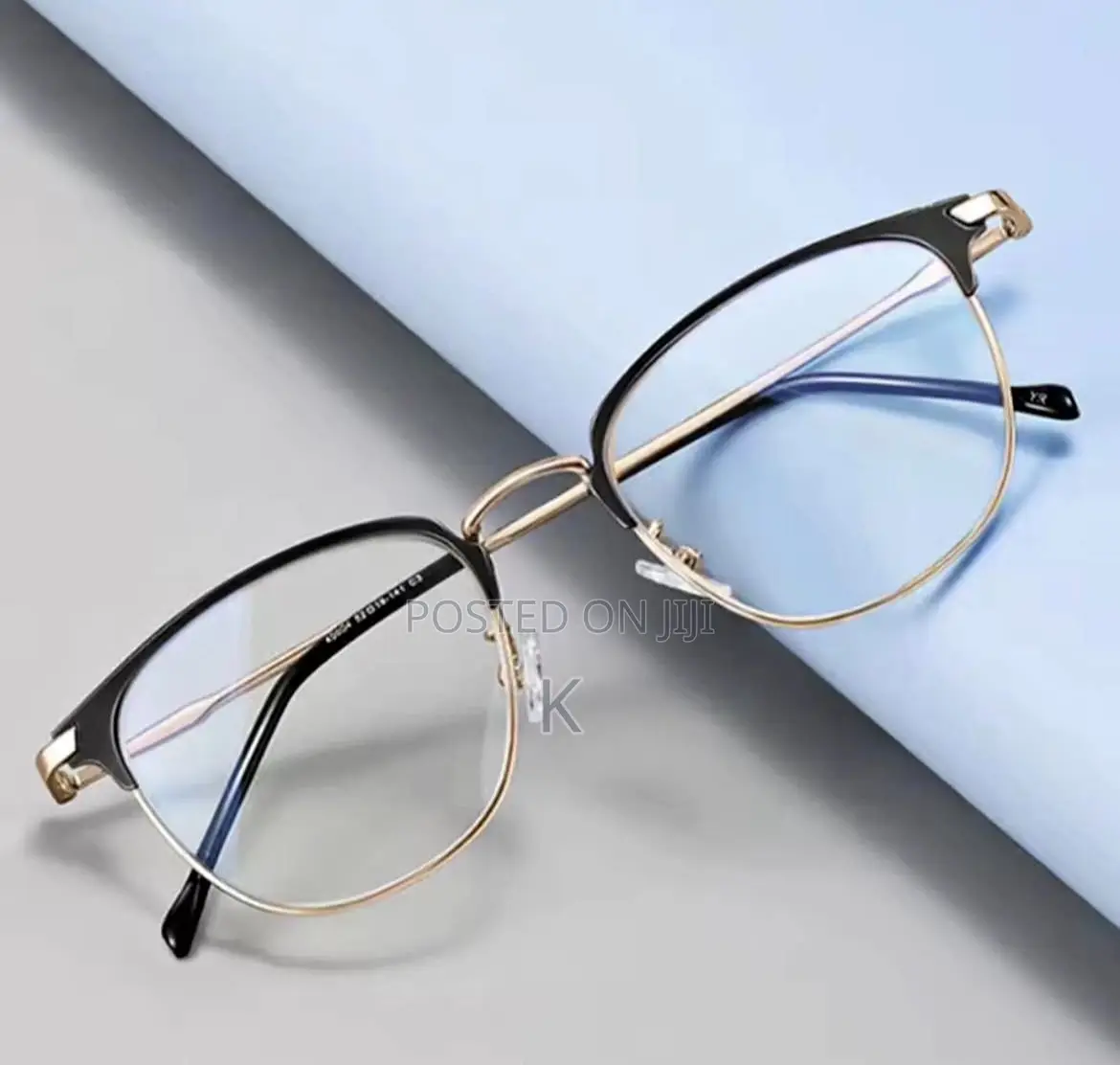 Classic Semi Rimless Glass