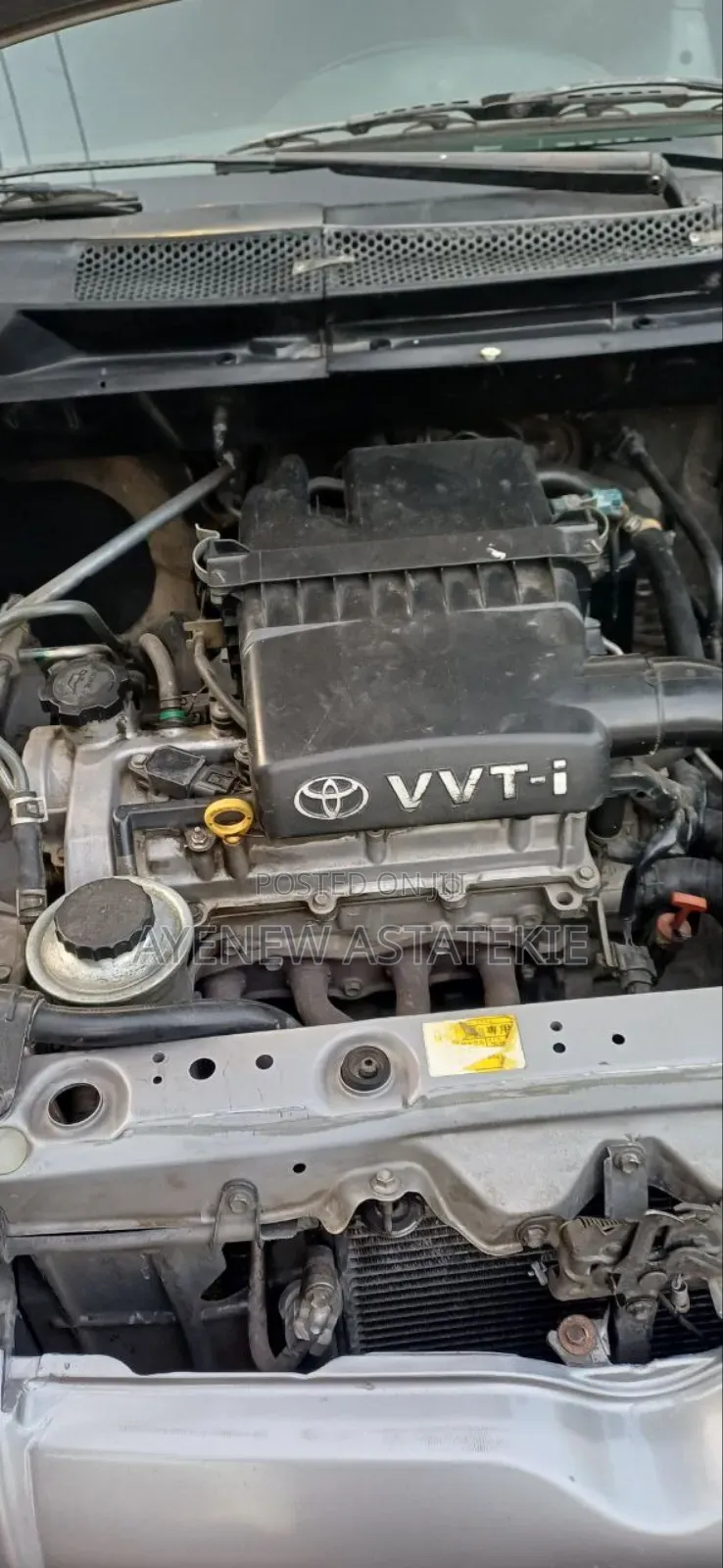 Toyota Vitz 2001 Gray