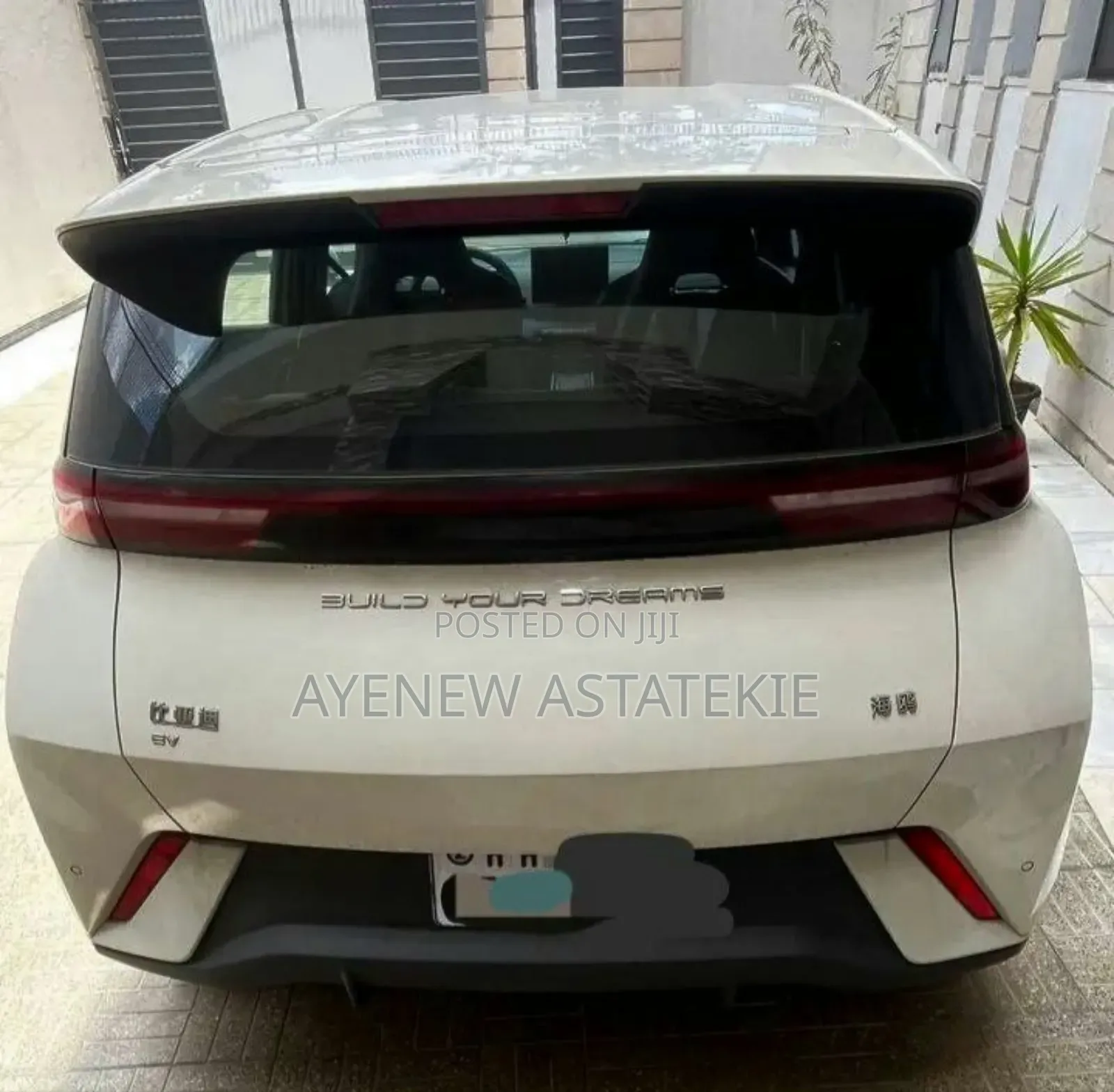 New BYD Seagull 2024 White