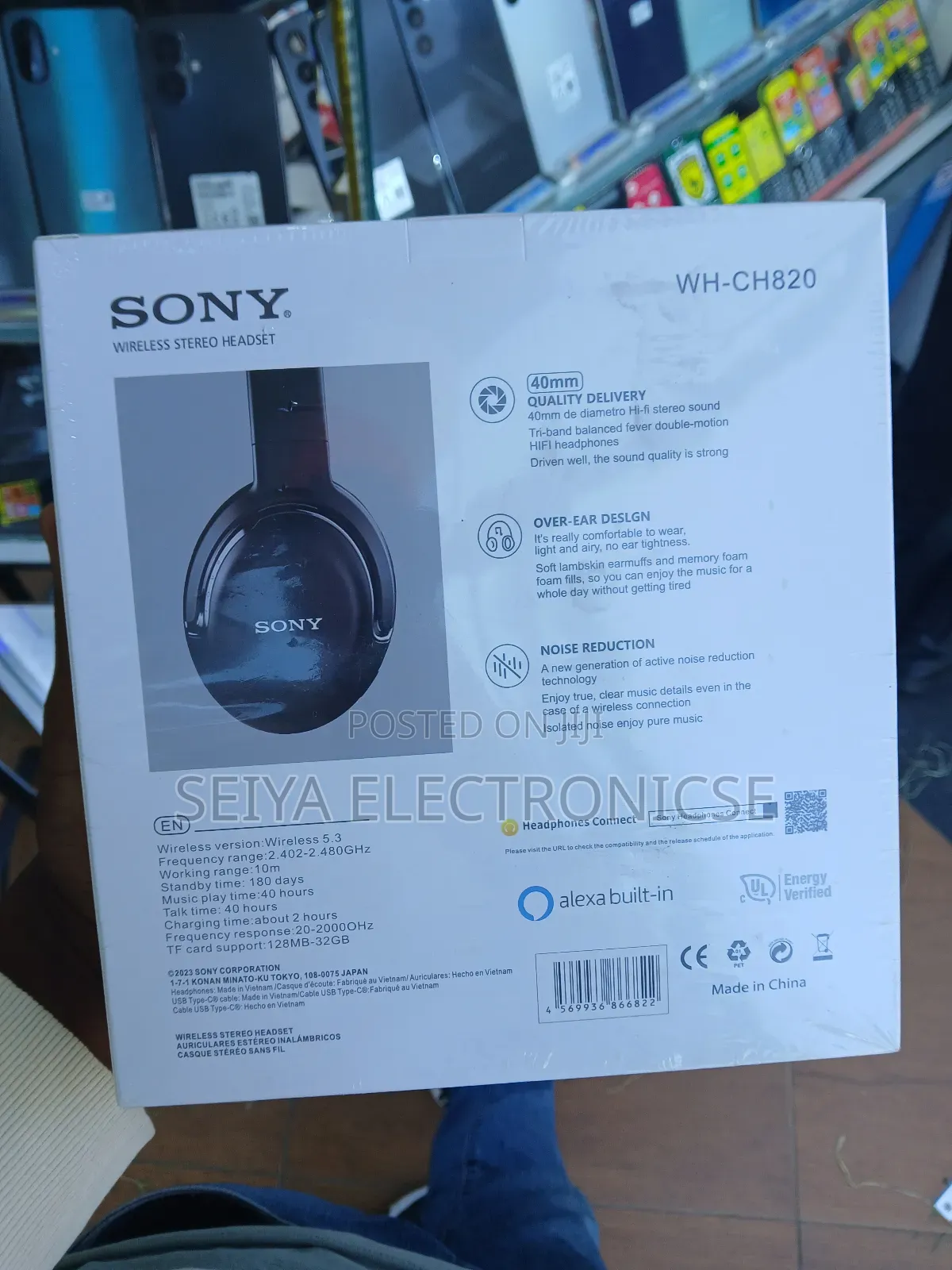 Sony Wireless Bluetooth Headphones Headset