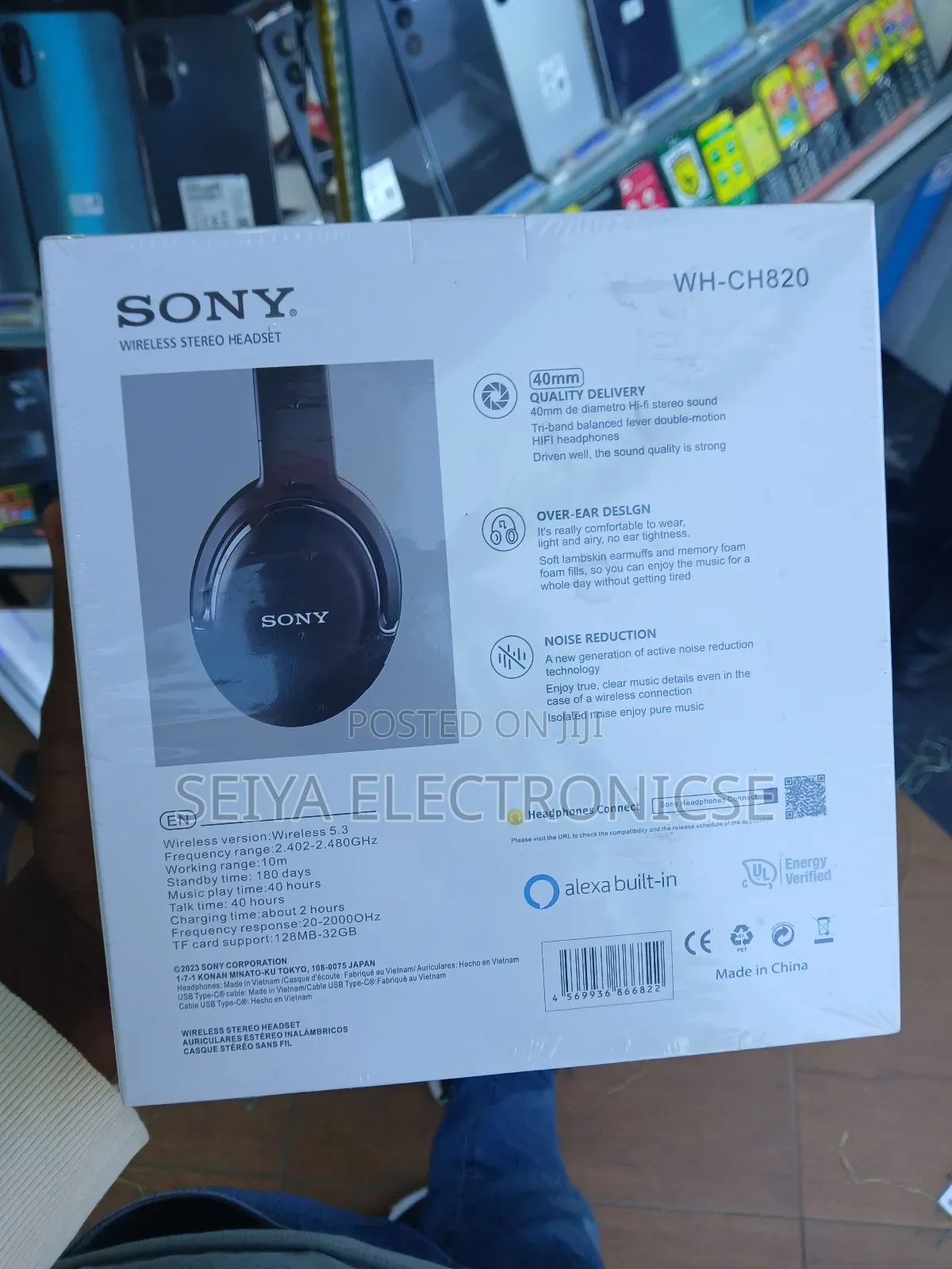 Sony Wireless Bluetooth Headphones Headset