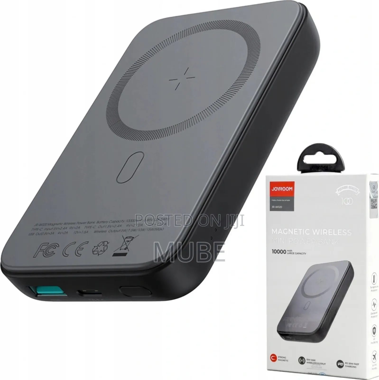 Joyroom Jr-W020 20w Magnetic Wireless Power Bank