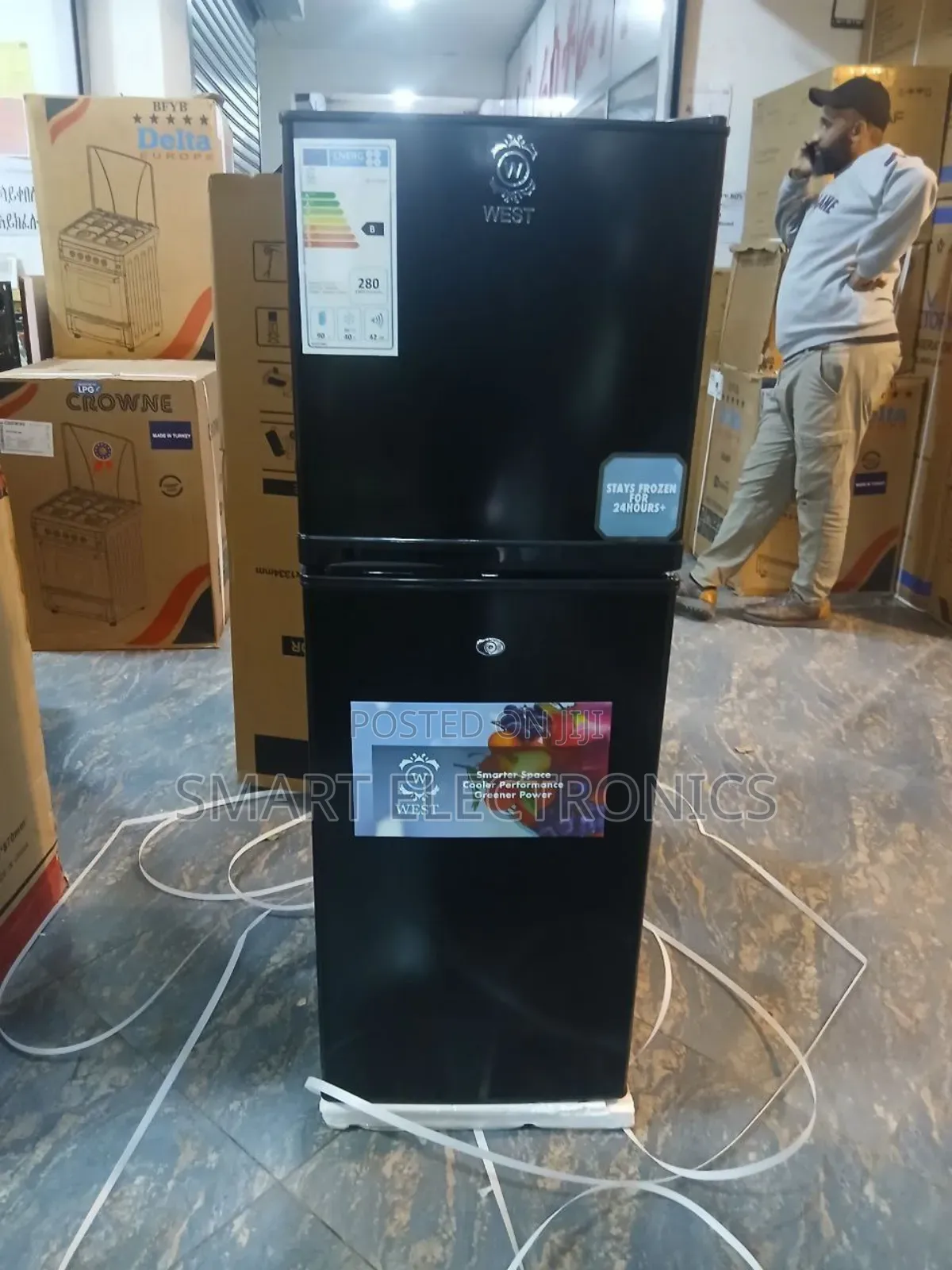 West Refrigerator Fast Cooling Remains Frozen 12 Hour After