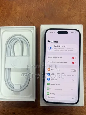 New Apple iPhone 16 128 GB Black