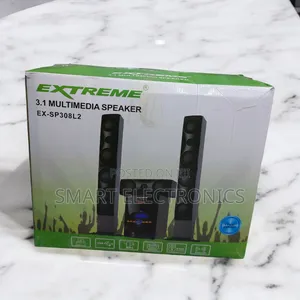 Extreme Speaker,3.1 Channel Sound System a Powerful Bass Subwoofer.