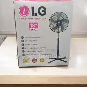 Lg 18" Standing Fan. It Has an 18-Inch Blade Diameter for Strong