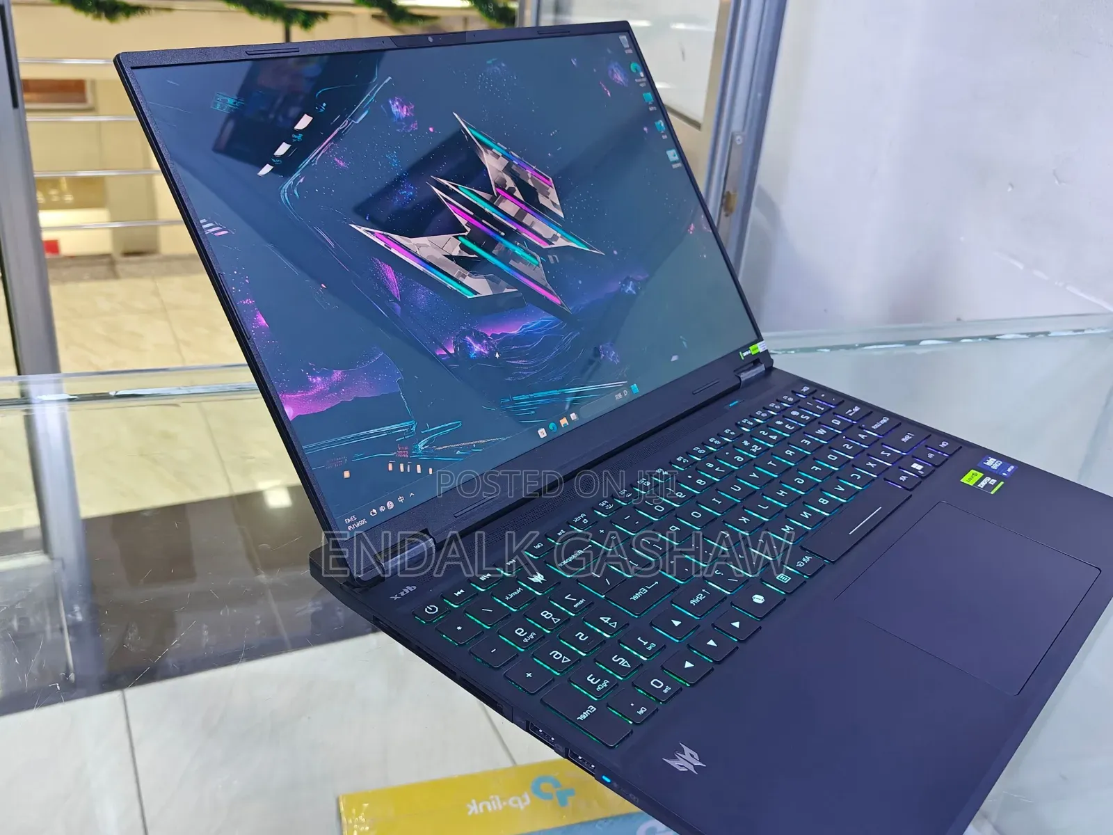 New Laptop Acer Predator Helios 300 16GB Intel Core Ultra 9 SSD 1T