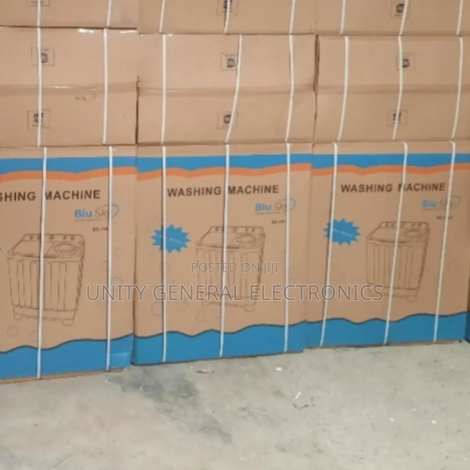 Blue Sky Washing Machine