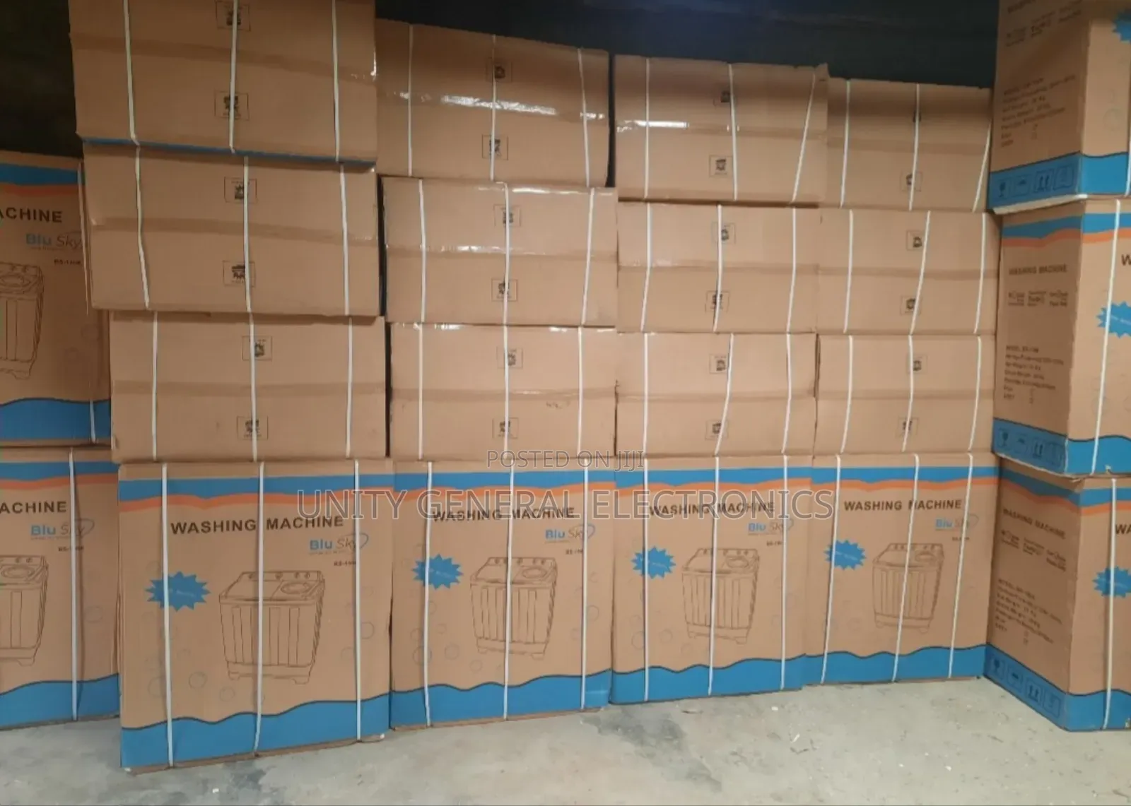 Blue Sky Washing Machine