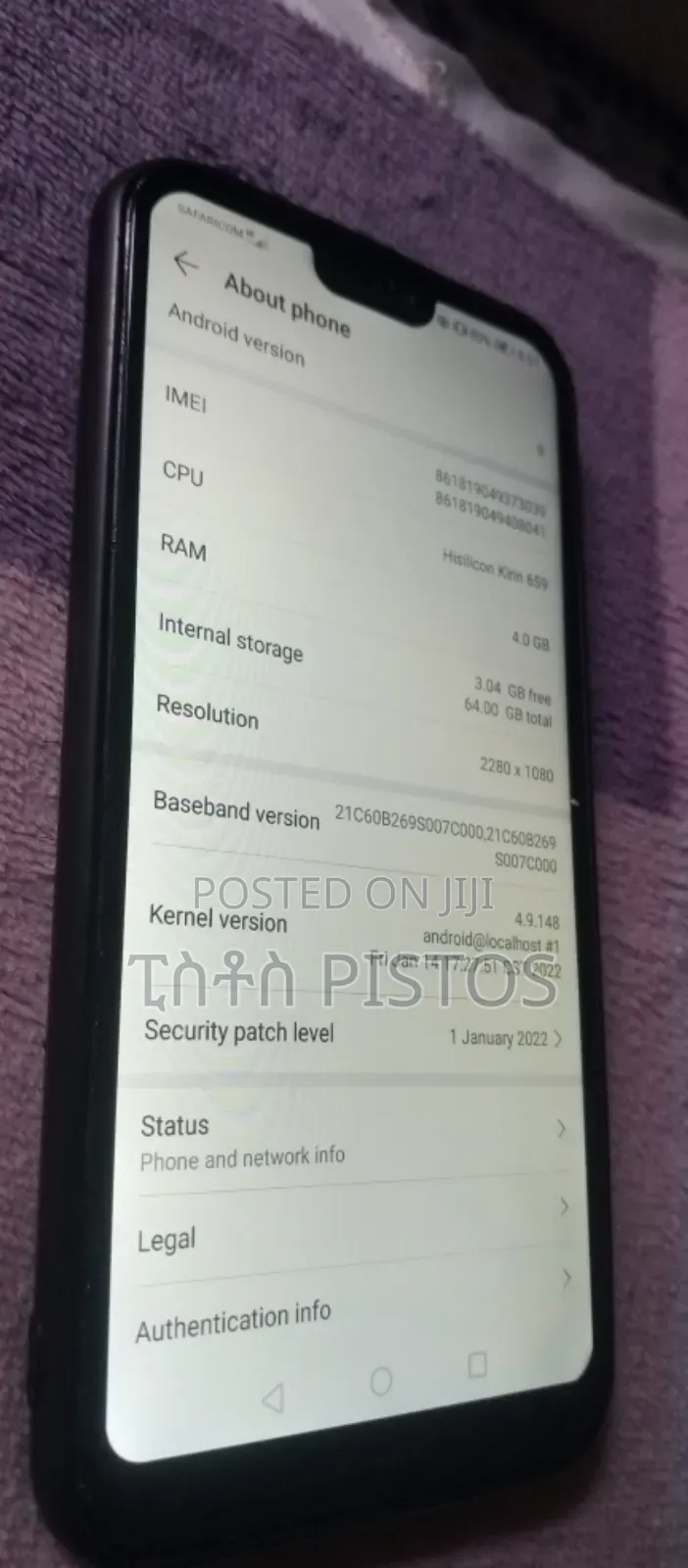 Huawei P20 Lite 64 GB Black