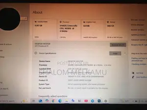 Laptop HP 14-Dq1025cl 4GB HDD 500GB