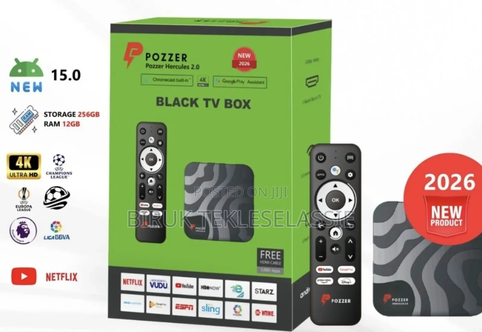 Pozzer Hercules Android Tv Box 2026