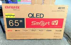 Aiwa 65 Inch Smart HDR Qled Webos HubOriginal Aiwa New 2025 Model