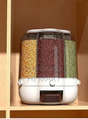 Large Size 360° Rotating Grain Storage(9litre)