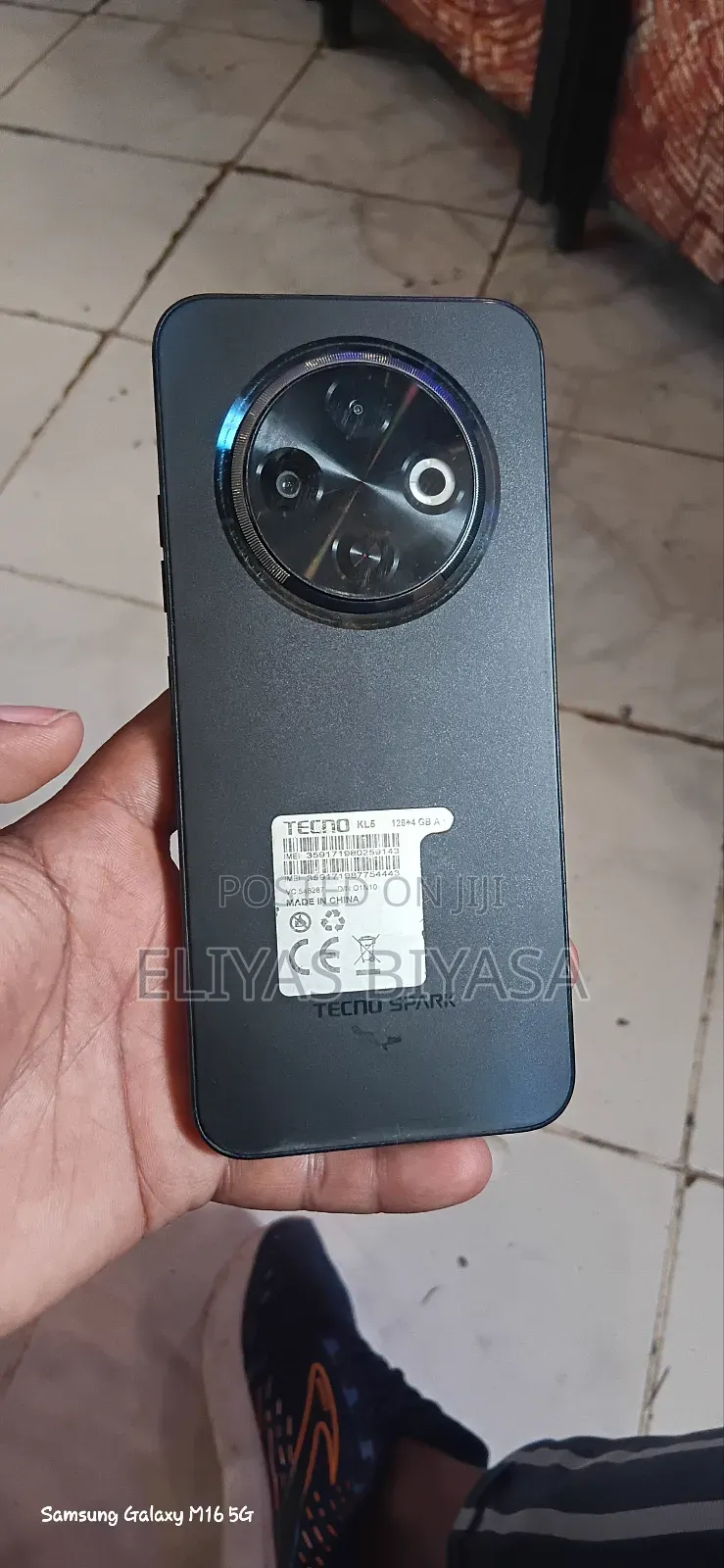 Tecno Spark 30C 128 GB Black