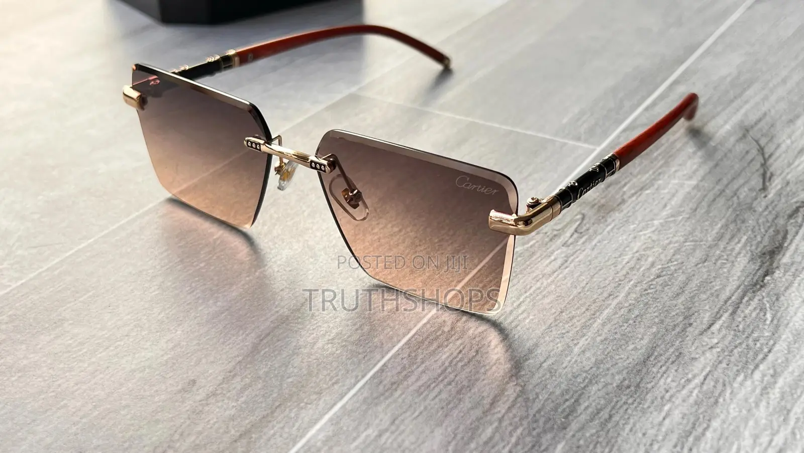 Cartier Fashion Frameless Sunglasses