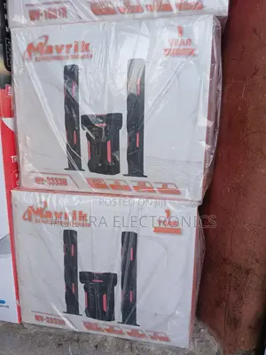 Mavrik Mv-3333h 3.1 Multimedia Speaker System. This Product Includes