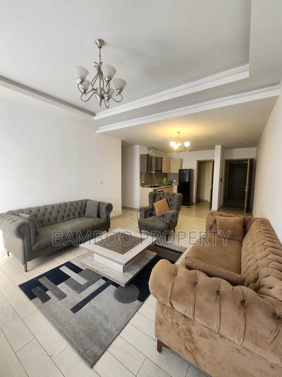 Furnished 2bdrm Apartment in Alsam Real Estate, Bole for rent