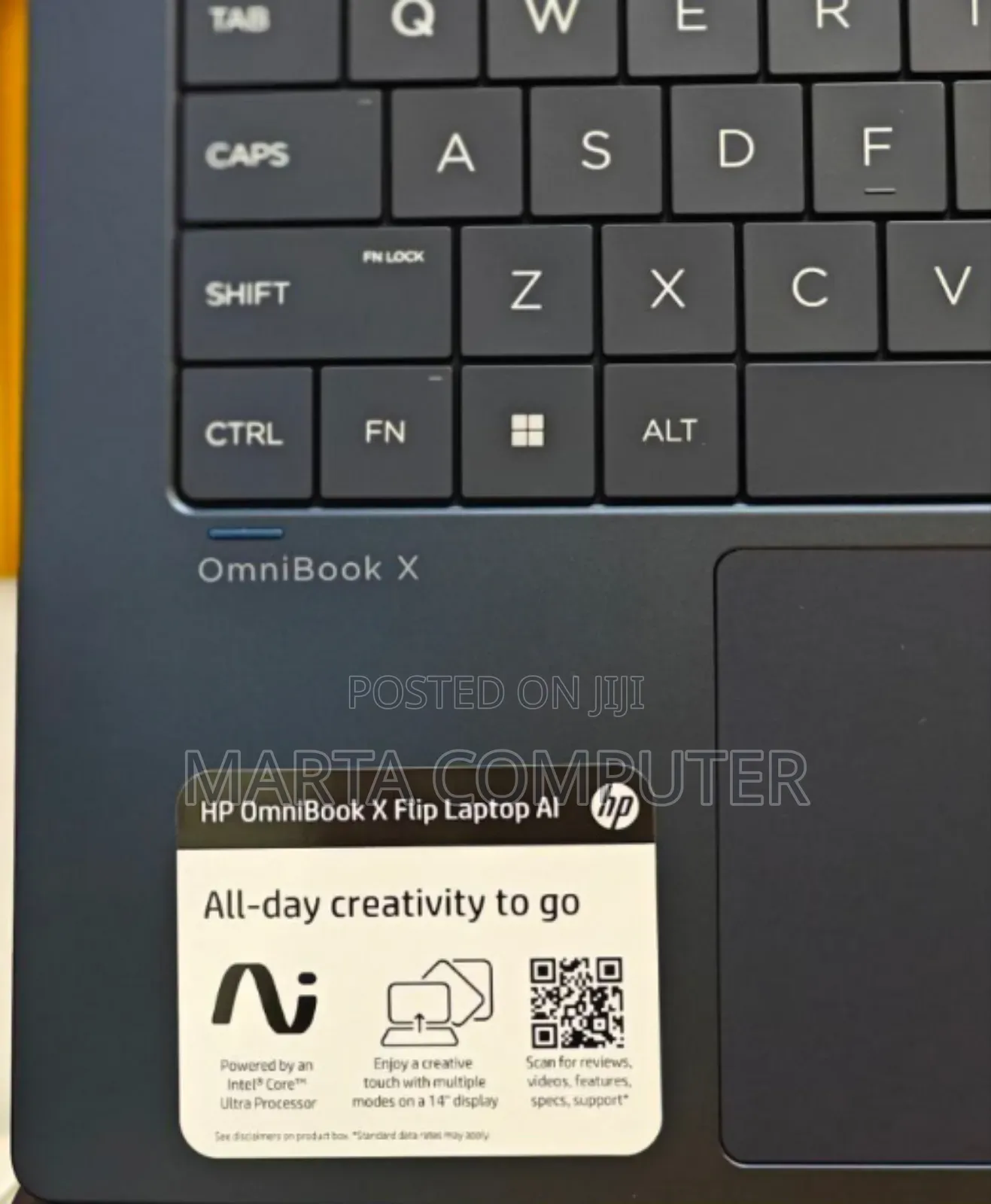 New Laptop HP OmniBook X Flip 14" 16GB Intel Core Ultra 7 SSD 1T