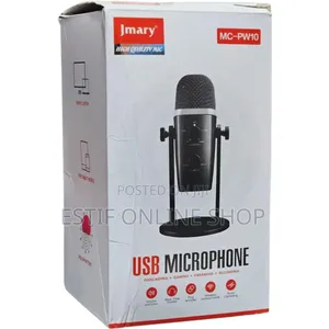 Jmary Mc-Pw10 Condenser Streaming Usb Microphone